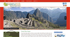 Desktop Screenshot of ecosperutrek.com