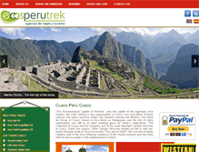 Tablet Screenshot of ecosperutrek.com